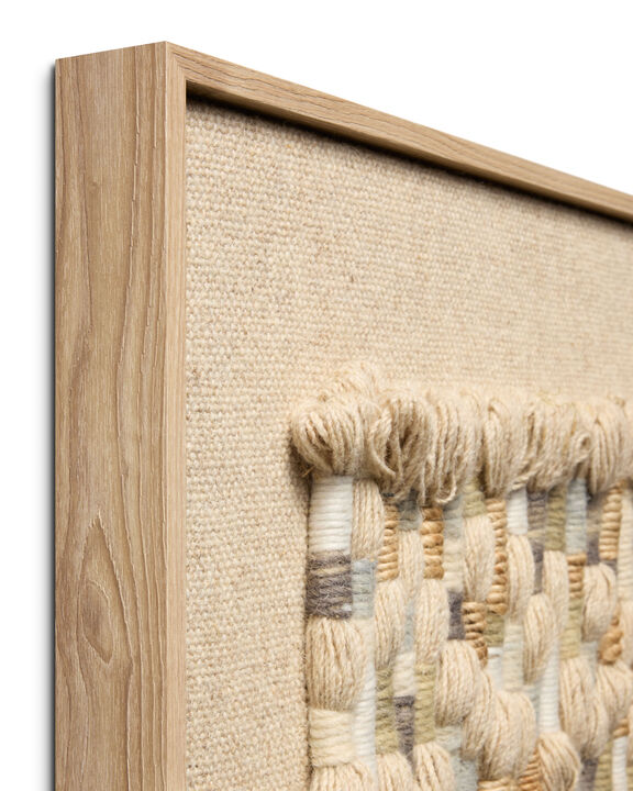 Braided Meadows Multi 4'2"x2'8" Wall Art